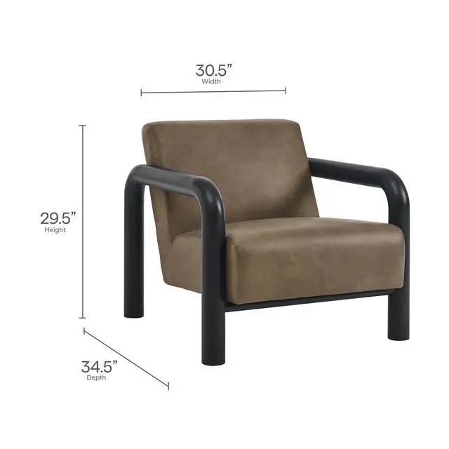 Alt view image 3 of 7 - Sereno Accent Chair Collection by Modway - Multiple Upholstery Options Available