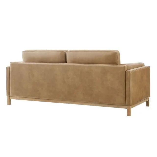 Alt view image 5 of 7 - Roscoe 81-Inch Vegan Leather Sofa by Modway EEI-7335 Modern Upholstered Seating