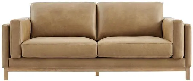 Alt view image 6 of 7 - Roscoe 81-Inch Vegan Leather Sofa by Modway EEI-7335 Modern Upholstered Seating