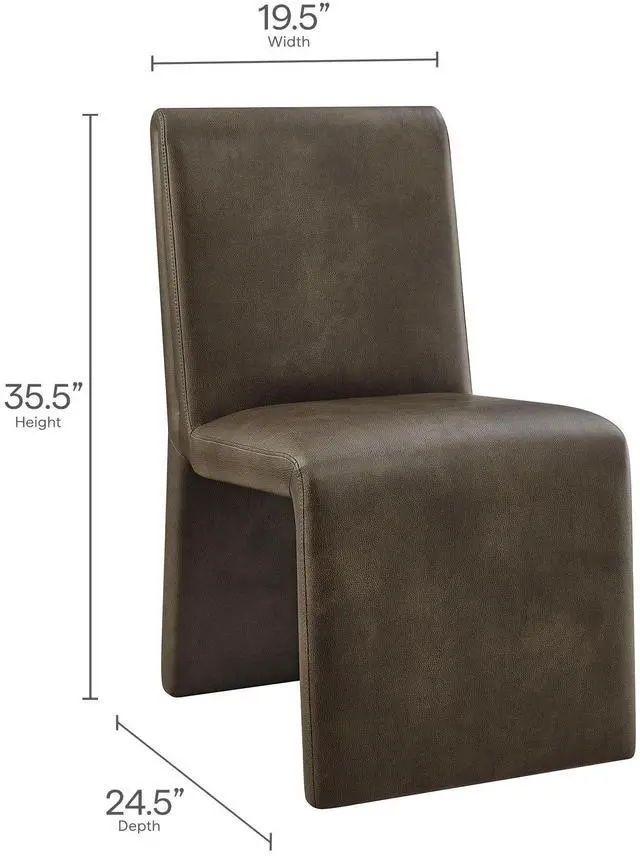 Alt view image 3 of 7 - Emory Upholstered Dining Side Chair by Modway ? Modern Performance Seating for Dining