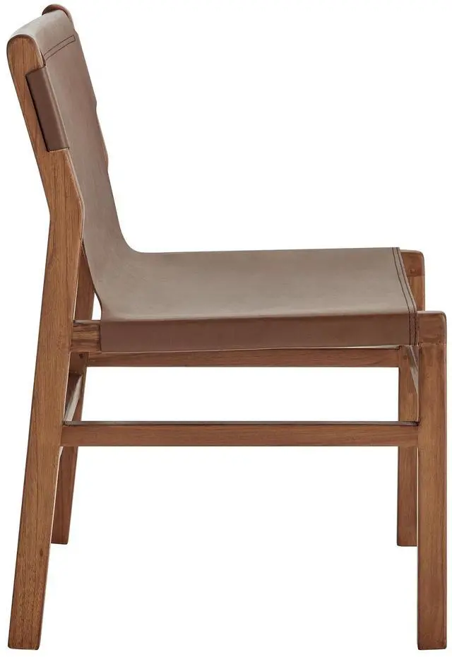 Alt view image 4 of 7 - Sonora Leather Dining Chairs by Modway ? Modern Side and Dining Chair Collection