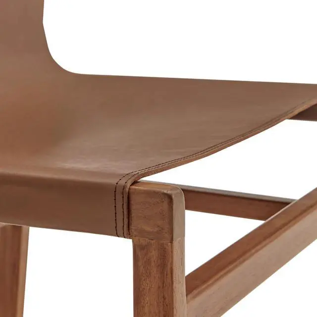 Alt view image 7 of 7 - Sonora Leather Dining Chairs by Modway ? Modern Side and Dining Chair Collection