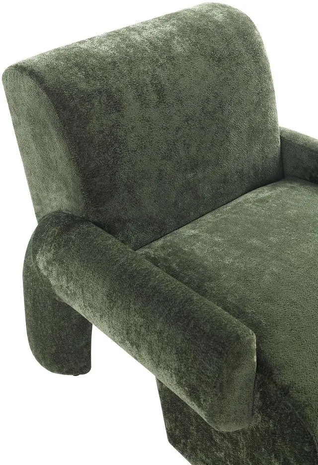 Alt view image 7 of 7 - Verandah Mid-Century Modern 3-Piece Sofa Set in Olive Green 3-LSAC1769-OG