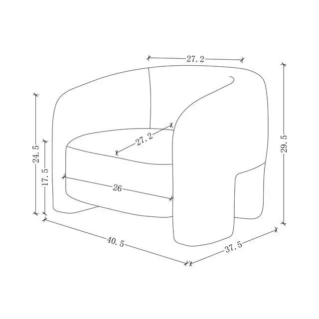 Alt view image 3 of 7 - Sylvia Modern Glam 3-Piece Sofa Set in Ivory 3-SFAC1770-AN