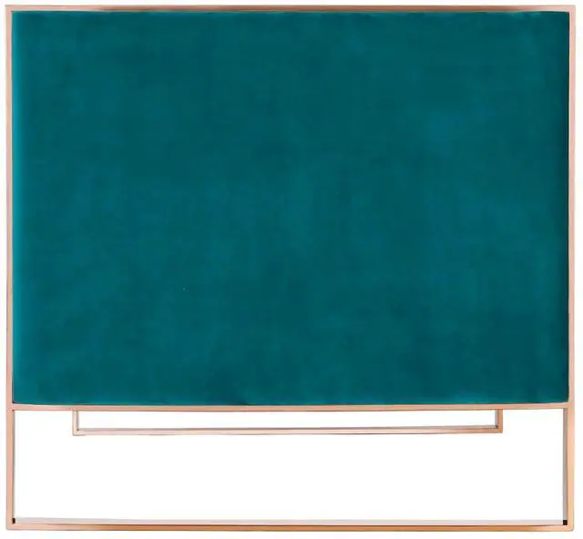 Alt view image 5 of 7 - Trillium Mid-Century Modern 57" Velvet Loveseat in Teal LS016-TL