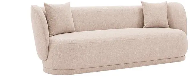 Alt view image 7 of 7 - Siri Modern Upholstered Sofa ? Contemporary Accent Seating for Living Room