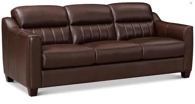 Alt view image 3 of 6 - Uptown Sofa Chestnut Brown