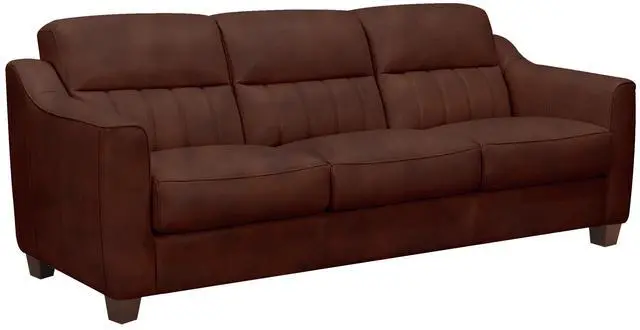 Alt view image 2 of 6 - Uptown Sofa Chestnut Brown