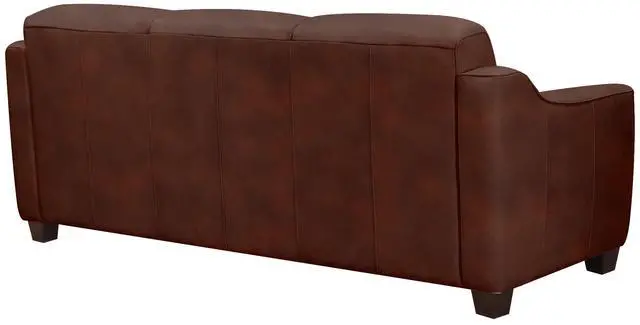 Alt view image 4 of 6 - Uptown Sofa Chestnut Brown