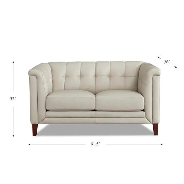 Alt view image 4 of 4 - Arvo Loveseat Vanilla