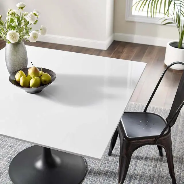 Alt view image 10 of 11 - Lippa 47" Round Dining Table - Gold White