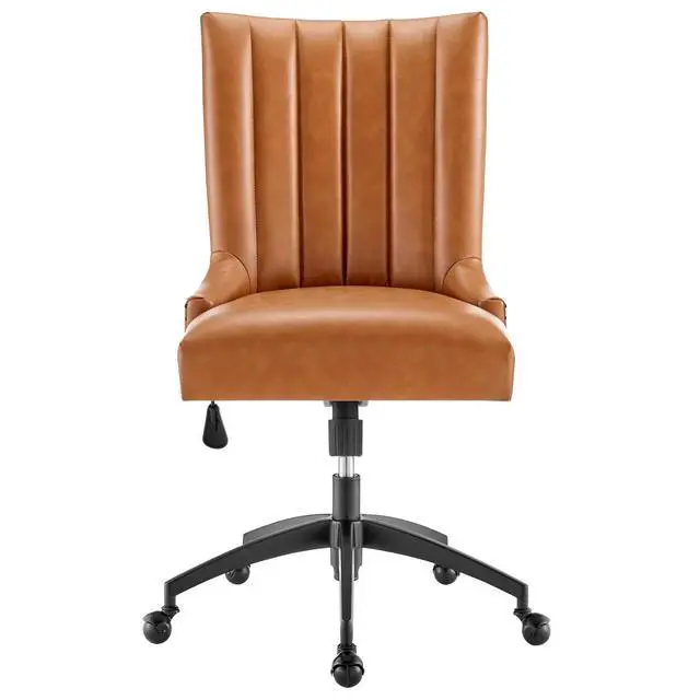 Alt view image 10 of 13 - Empower Channel Tufted Vegan Leather Office Chair