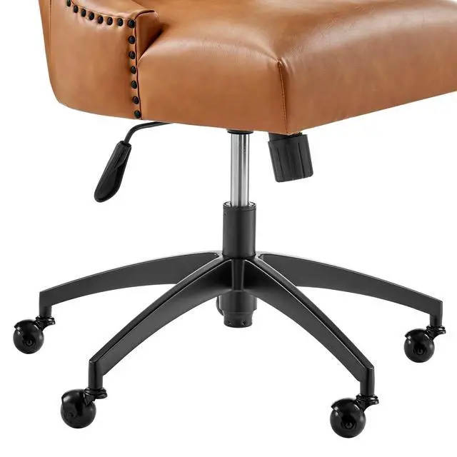 Alt view image 11 of 13 - Empower Channel Tufted Vegan Leather Office Chair