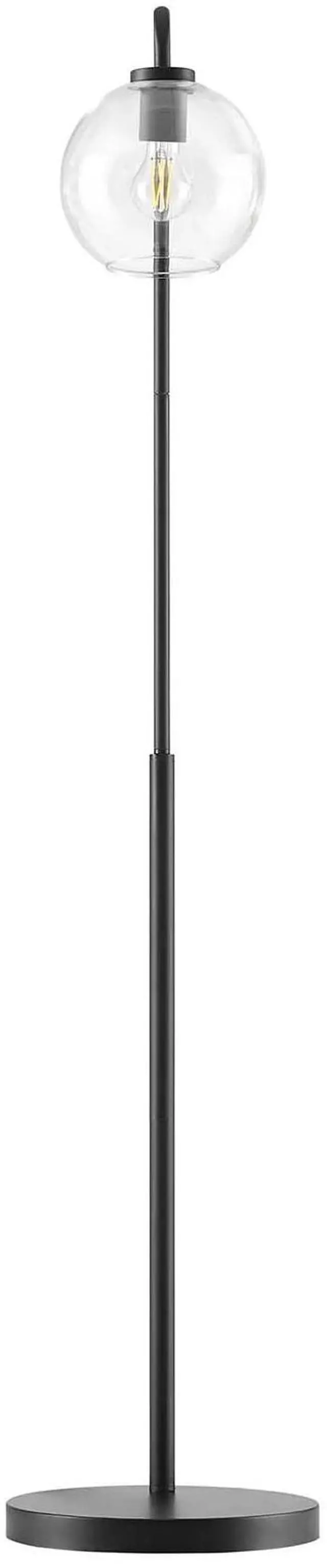 Alt view image 11 of 13 - Silo Glass Globe Glass and Metal Floor Lamp