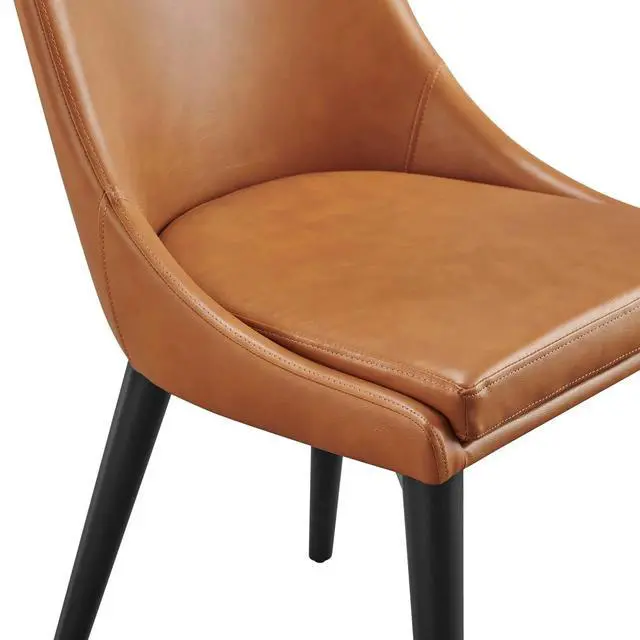 Alt view image 3 of 8 - Viscount Vegan Leather Dining Chair