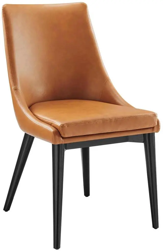Alt view image 2 of 8 - Viscount Vegan Leather Dining Chair