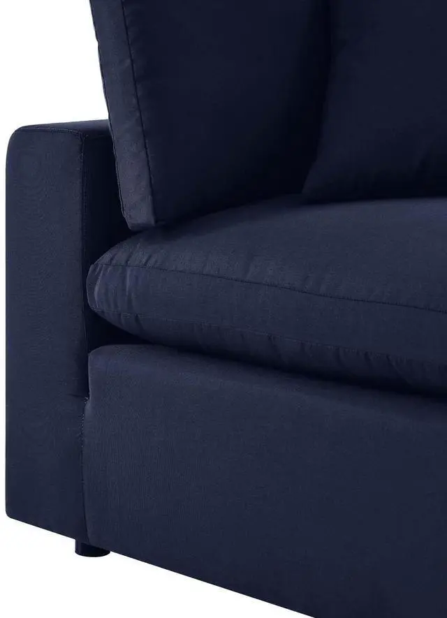 Alt view image 6 of 10 - Commix Overstuffed Outdoor Patio Corner Chair
