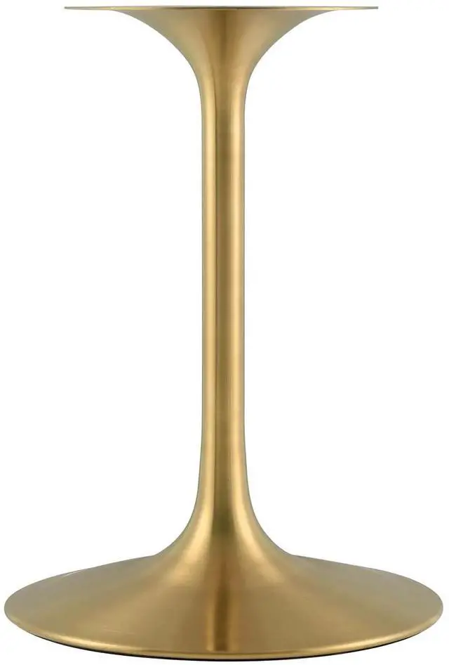 Alt view image 7 of 11 - Lippa 36" Round Dining Table - Gold White