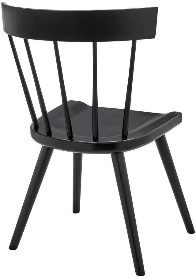 Alt view image 4 of 8 - Sutter Wood Dining Side Chair-EEI-4650