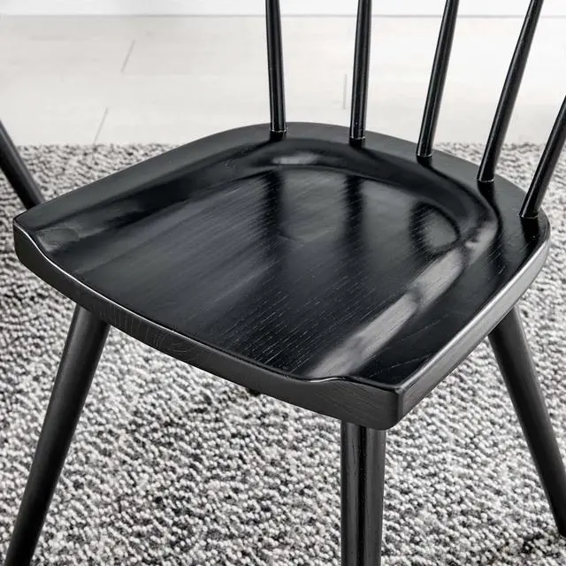 Alt view image 7 of 8 - Sutter Wood Dining Side Chair-EEI-4650