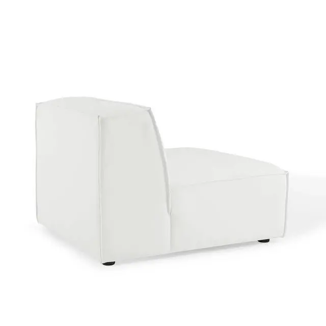 Alt view image 9 of 12 - Restore Sectional Sofa Armless Chair White
