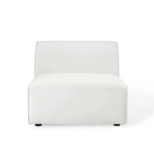 Alt view image 10 of 12 - Restore Sectional Sofa Armless Chair White