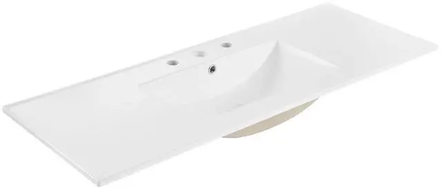 Alt view image 4 of 6 - Cayman 48" Bathroom Sink