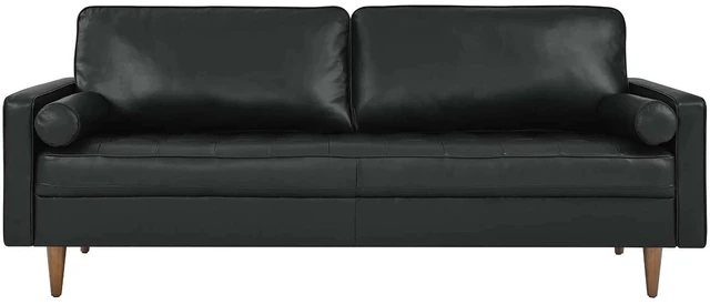 Alt view image 10 of 13 - Valour 81" Leather Sofa