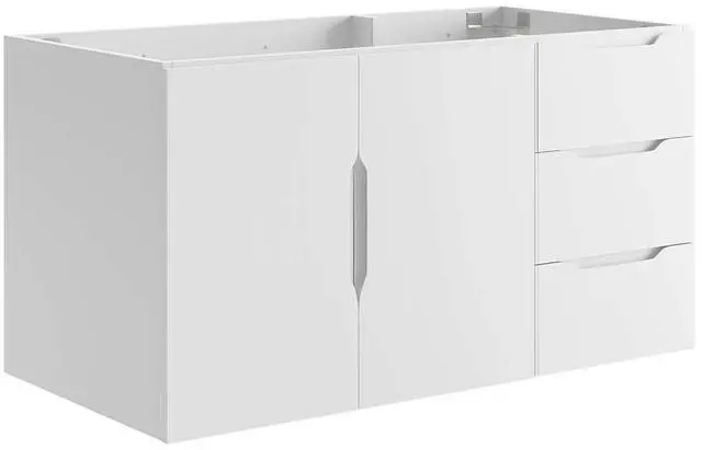 Main image of Vitality 36" Bathroom Vanity Cabinet (Sink Basin Not Included) White EEI-4894-WHI