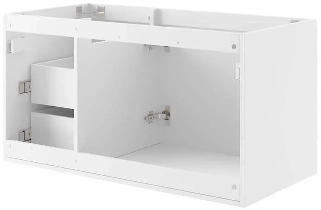Alt view image 4 of 7 - Vitality 36" Bathroom Vanity Cabinet (Sink Basin Not Included) White EEI-4894-WHI