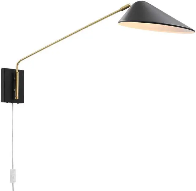 Alt view image 6 of 11 - Journey 24" Swing Arm Wall Sconce