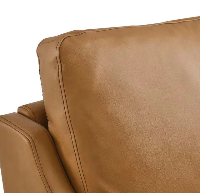Alt view image 6 of 8 - Corland Leather Armchair-EEI-6022-BRN