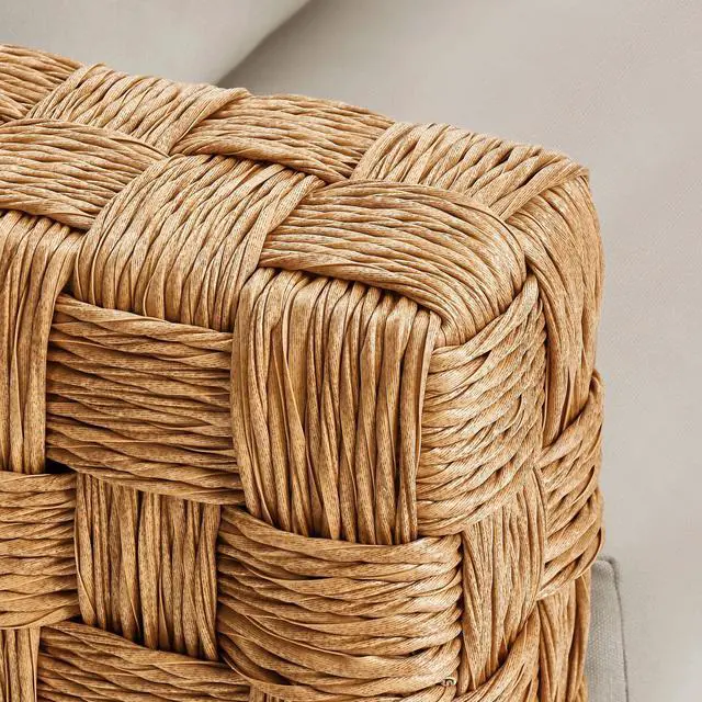 Alt view image 7 of 7 - Thames Outdoor Patio Wicker Outdoor Patio Rattan Loveseat by Modway EEI-6924-NAT-LGR