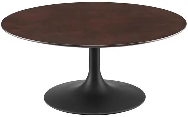 Main image of Lippa 36" Wood Coffee Table Black Cherry Walnut EEI-4882-BLK-CHE