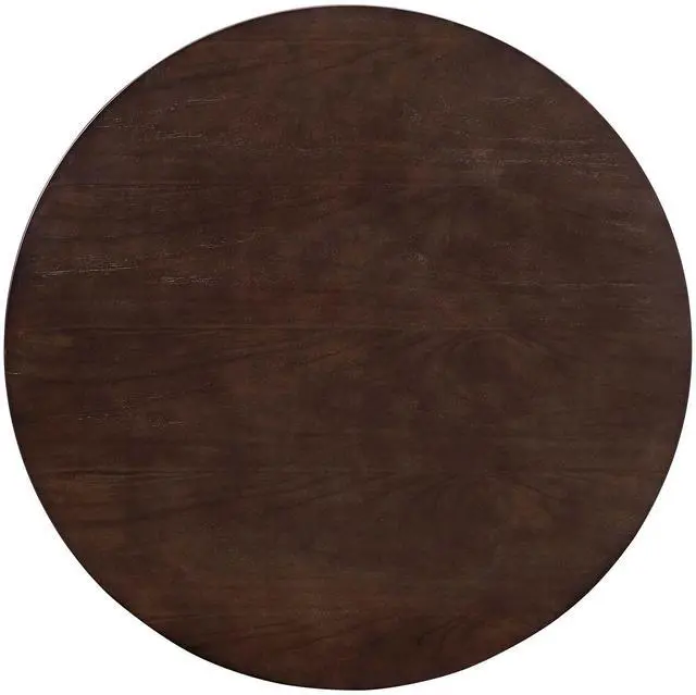 Alt view image 2 of 6 - Lippa 36" Wood Coffee Table Black Cherry Walnut EEI-4882-BLK-CHE