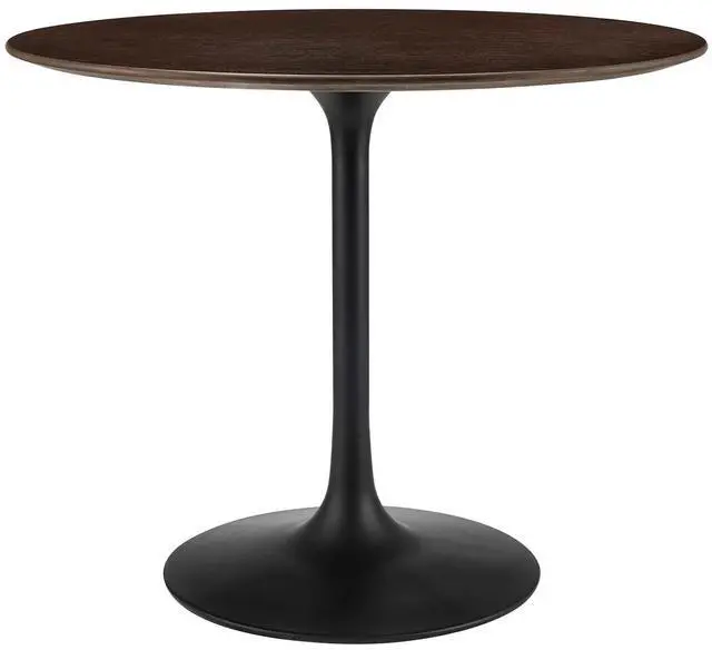 Main image of Lippa 36" Round Wood Dining Table Black Cherry Walnut EEI-4862-BLK-CHE