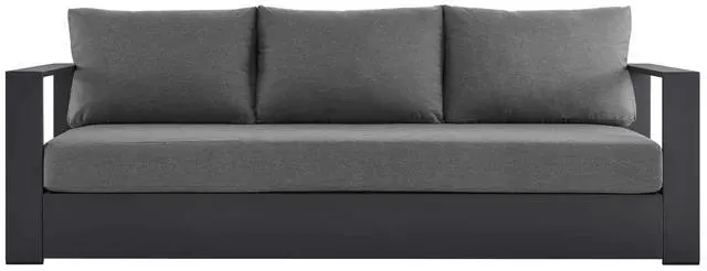 Alt view image 9 of 11 - Tahoe Outdoor Patio Powder-Coated Aluminum Sofa