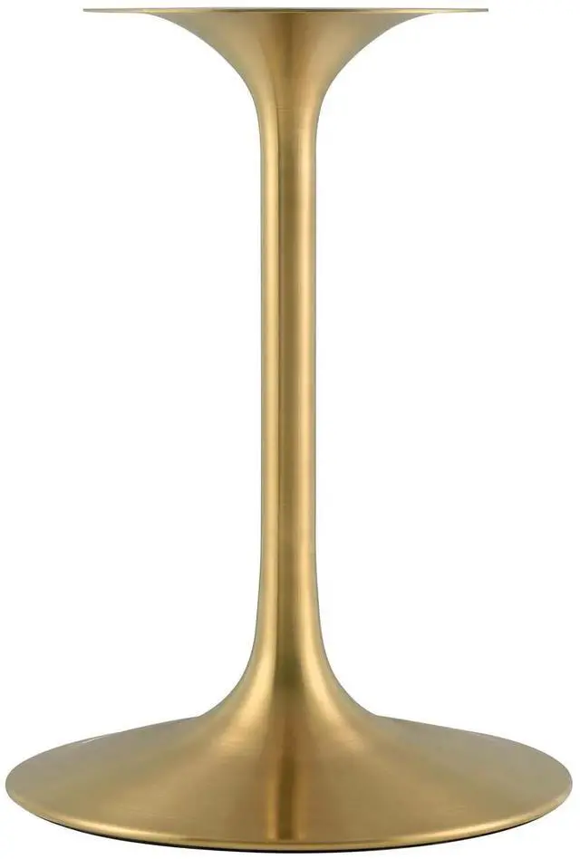 Alt view image 7 of 11 - Lippa 36" Square Dining Table - Gold White