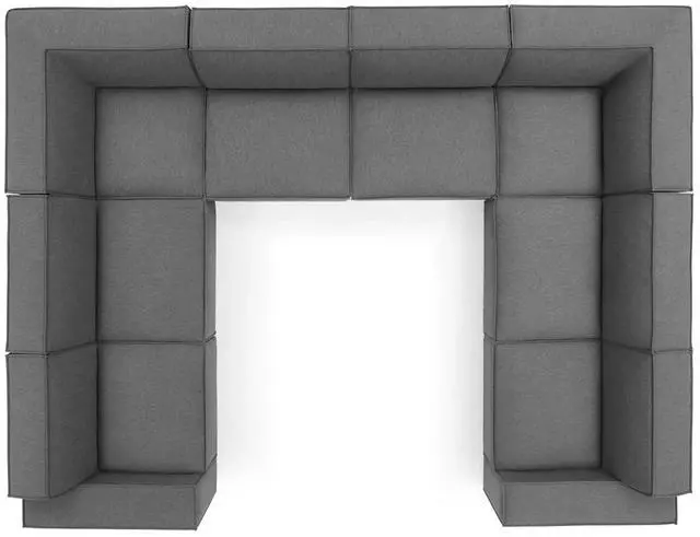 Main image of Restore 8-Piece Sectional Sofa Charcoal EEI-4121-CHA