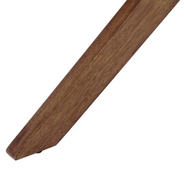 Alt view image 12 of 13 - Crossroads 71" Oval Wood Dining Table Walnut