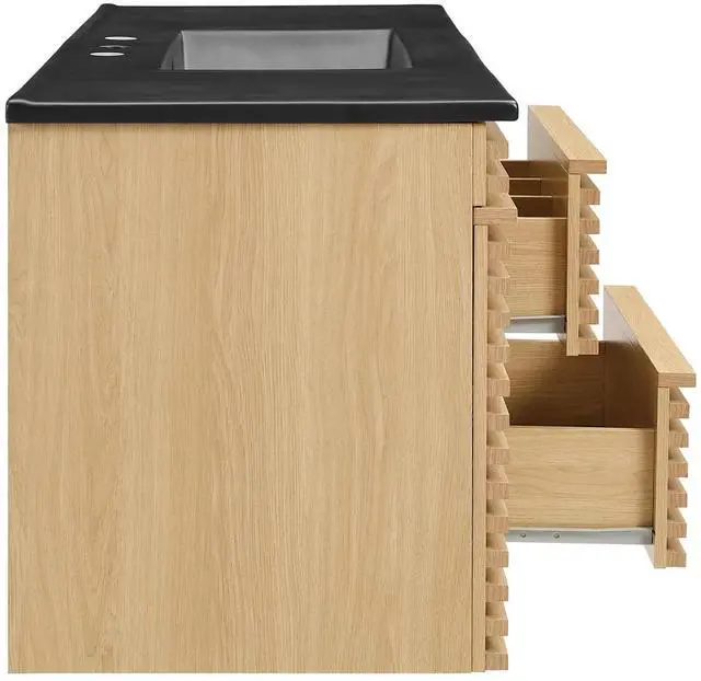 Alt view image 9 of 12 - Render 48" Wall-Mount Bathroom Vanity