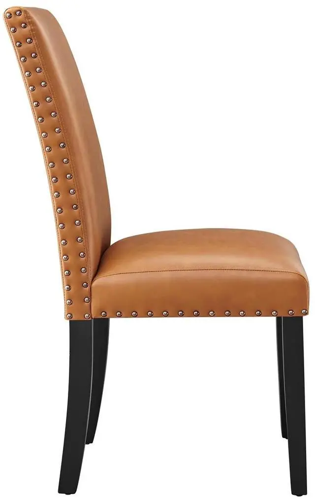 Alt view image 9 of 13 - Parcel Dining Faux Leather Side Chair
