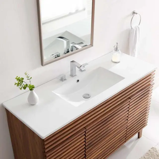 Alt view image 6 of 6 - Cayman 48" Bathroom Sink