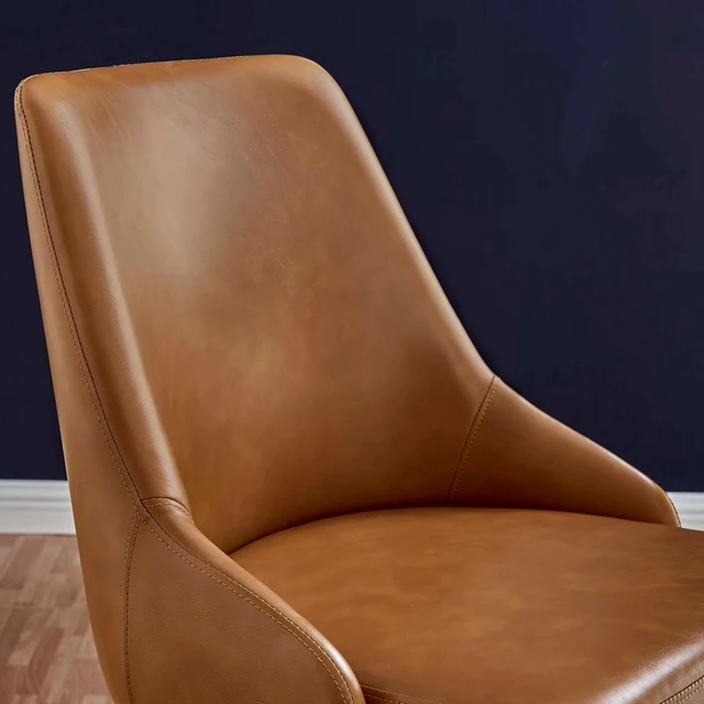 Alt view image 7 of 7 - Designate Swivel Vegan Leather Office Chair by Modway