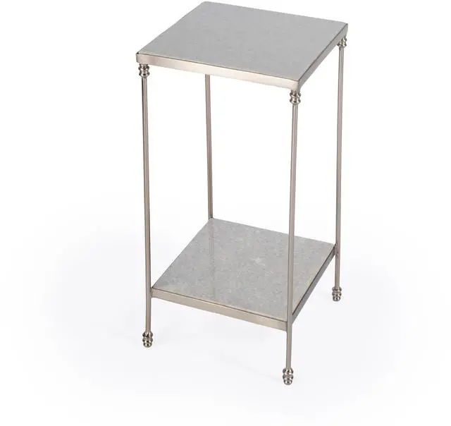 Main image of Imogen Marble Side Table in White 5619425