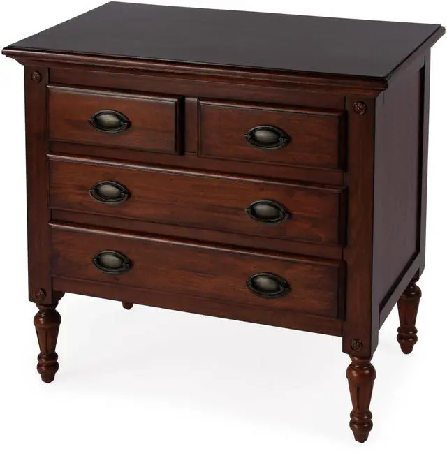 Main image of Easterbrook 4 Drawer Chest in Dark Brown 9306024