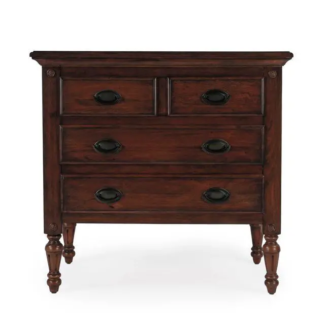 Alt view image 7 of 7 - Easterbrook 4 Drawer Chest in Dark Brown 9306024
