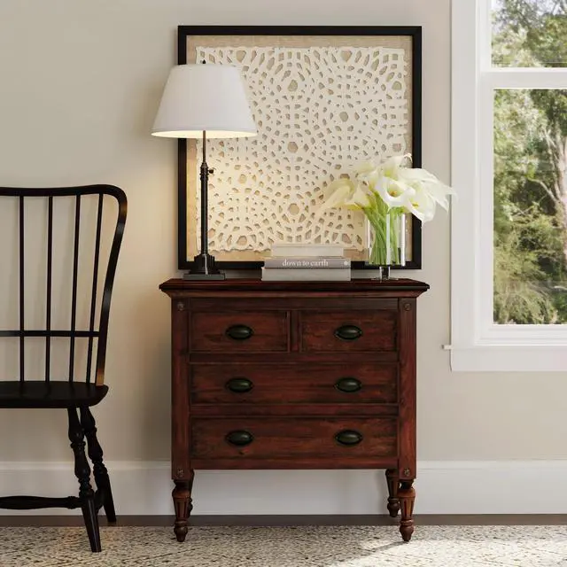 Alt view image 6 of 7 - Easterbrook 4 Drawer Chest in Dark Brown 9306024