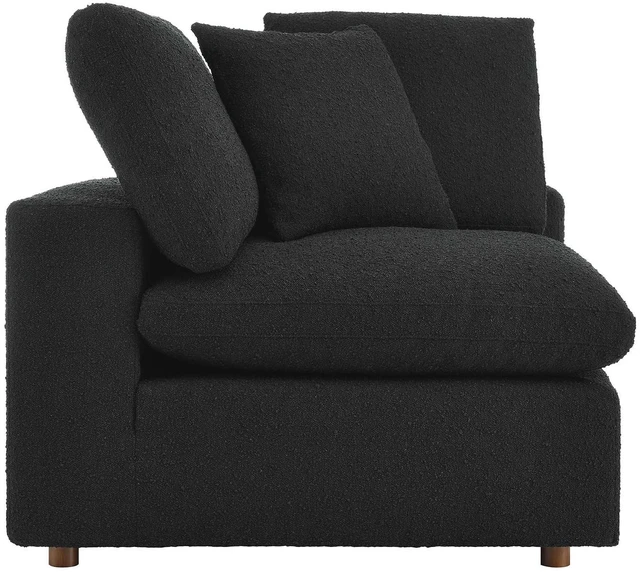 Main image of Commix Down Filled Overstuffed Boucle Fabric Corner Chair by Modway