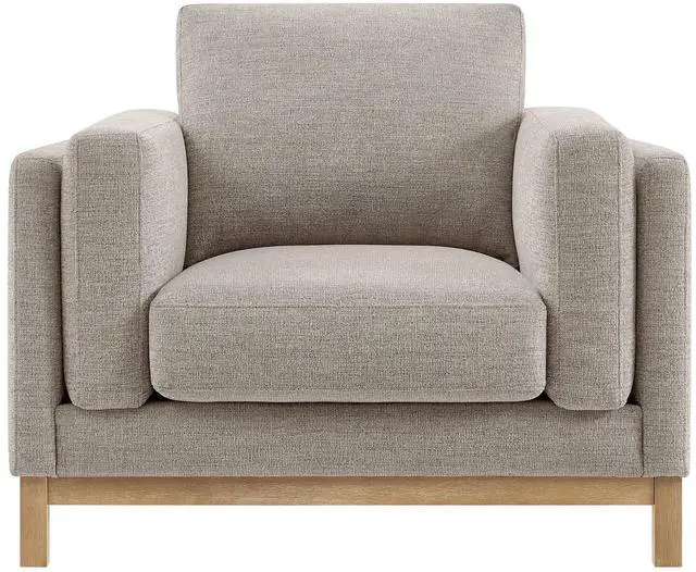 Alt view image 6 of 7 - Roscoe Fabric Armchair by Modway EEI-7329 - Modern Upholstered Accent Chair